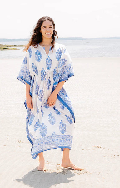 ANOKHI~Drawstring kaftan