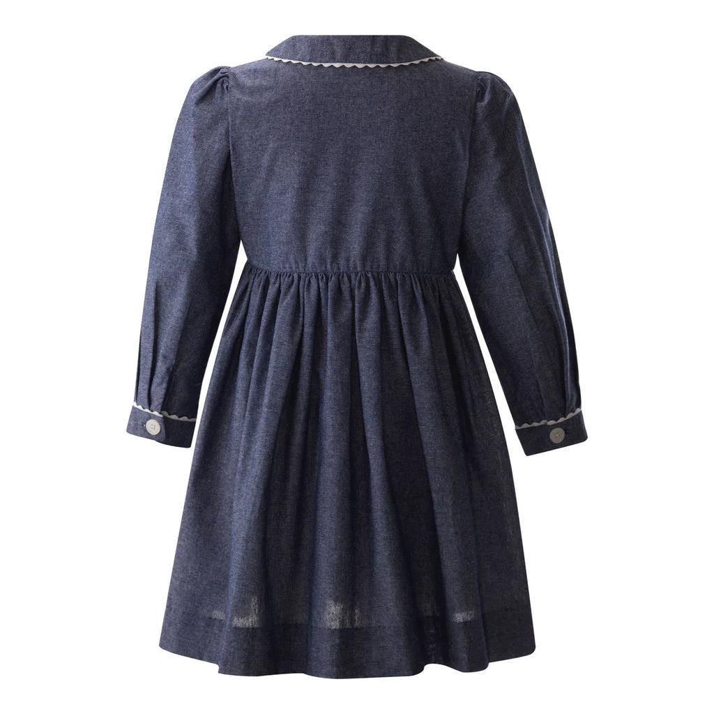 RACHEL RILEY~ Chambray long sleeved button front dress RACHEL RILEY~ Chambray long sleeved button front dress