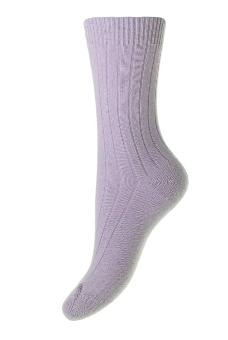 PANTHERELLA ~ Tabitha cashmere blend solid socks