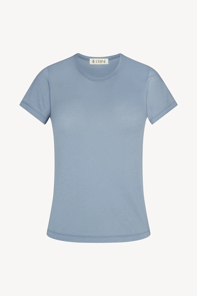 ETETNE~ Fitted crewneck short sleeve 364-03