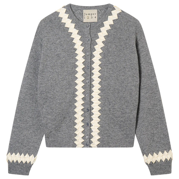 JUMPER1234~ Twisted ribbon cardigan