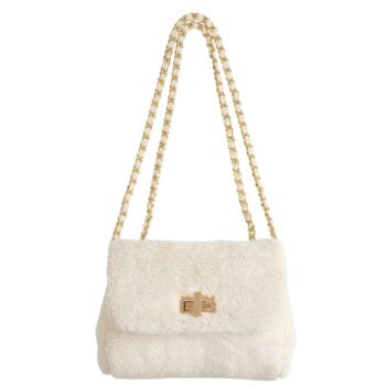 MILLEDEUX~ Teddy furry bag