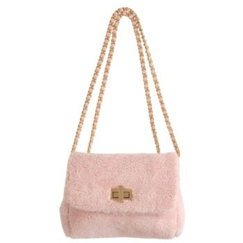 MILLEDEUX~ Teddy furry bag