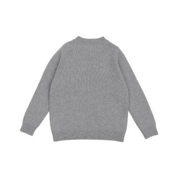 MILLEDEUX~ Cashmere crewneck flat knit