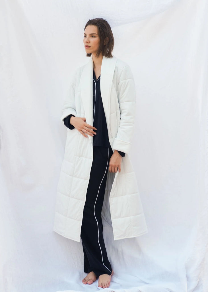 SKIN~ Sierra quilted robe