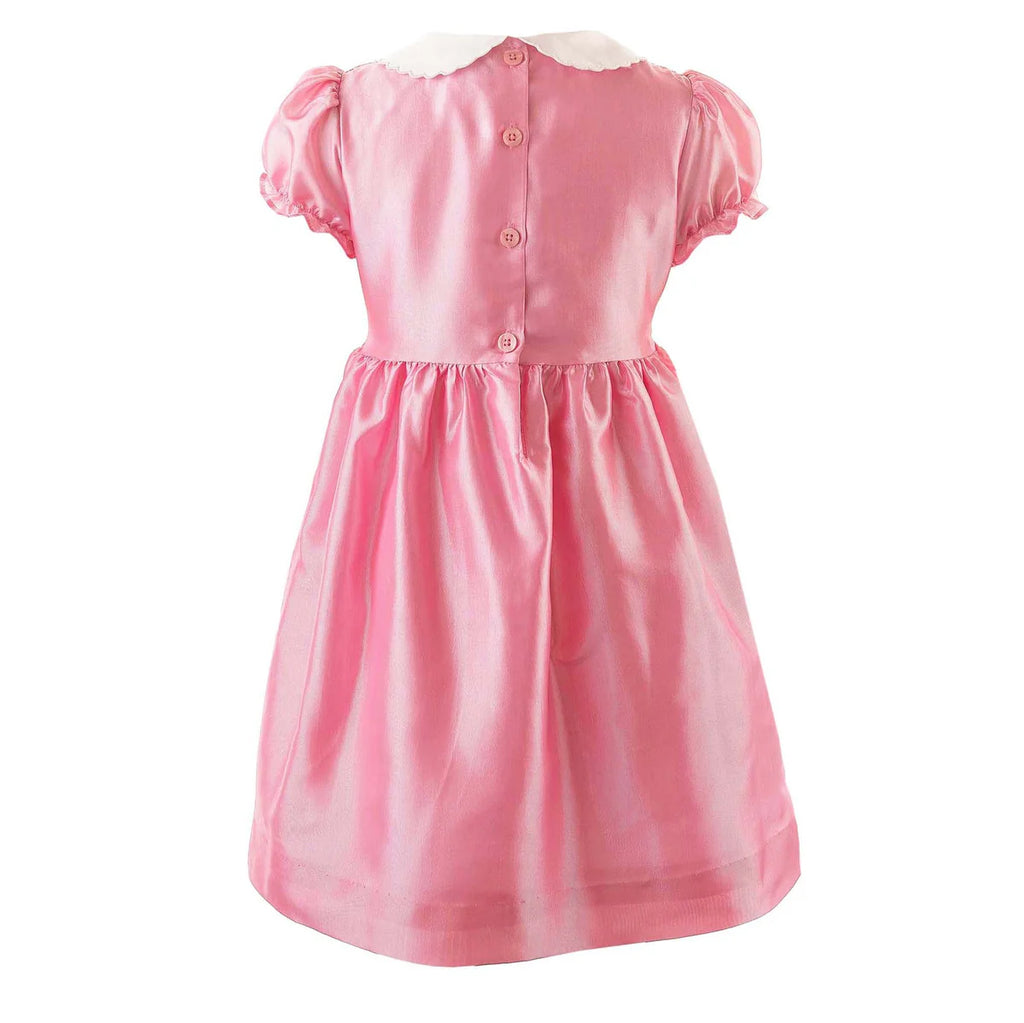 RACHEL RILEY~ Taffeta rosebud smocked party dress