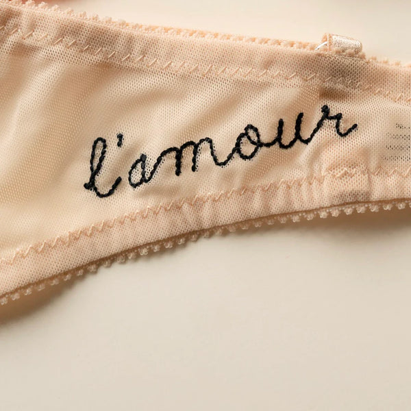LOVE AND SWANS~ L’  Amore mesh bralette