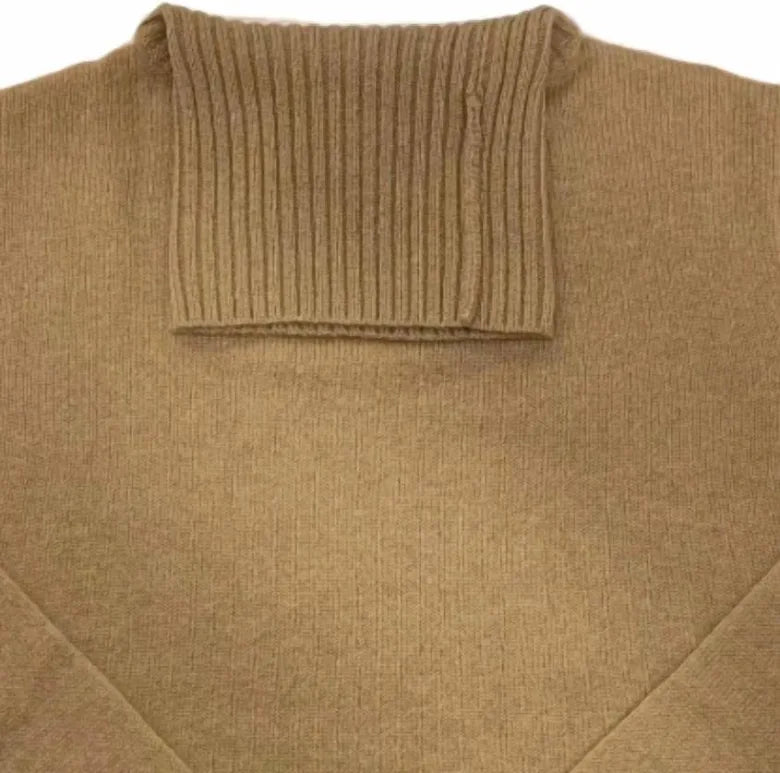 JUMPER1234~Lightweight roll collar/turtleneck
