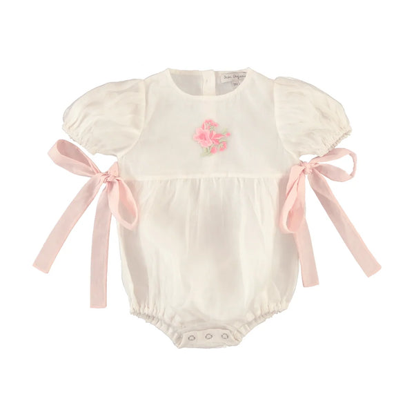 BEBÉ ORGANIC~ Rose romper