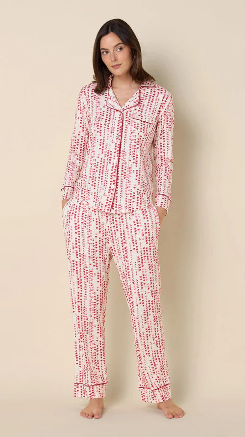 THE CAT’S PAJAMAS~ 2 pc heart pj set