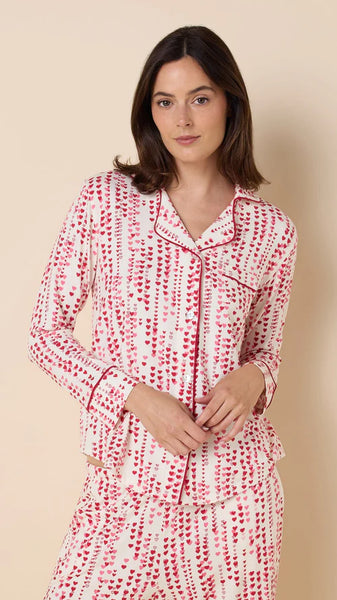 THE CAT’S PAJAMAS~ 2 pc heart pj set