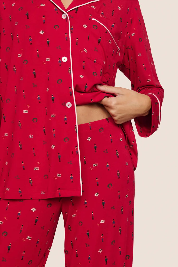 EBERJEY~ Gisele printed long pj set