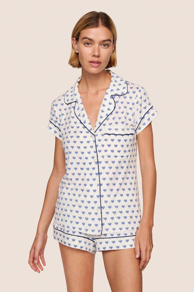 EBERJEY~ Gisele 2 pc printed shortie