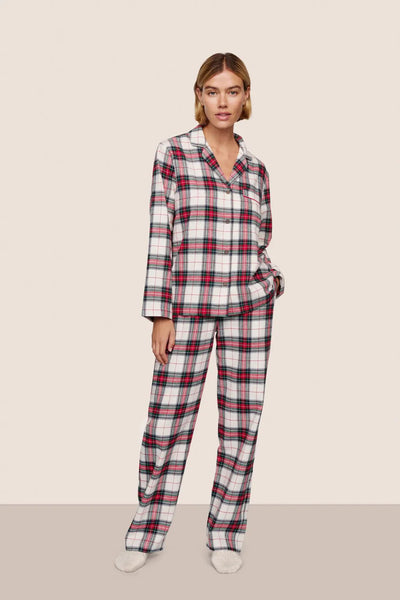 EBERJEY~ 2 pc flannel plaid pjs