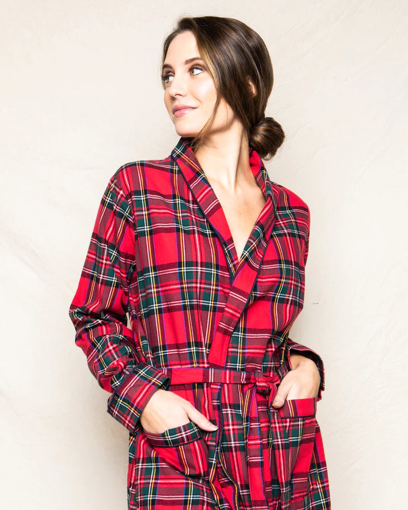 PETITE PLUME~ Plaid robe