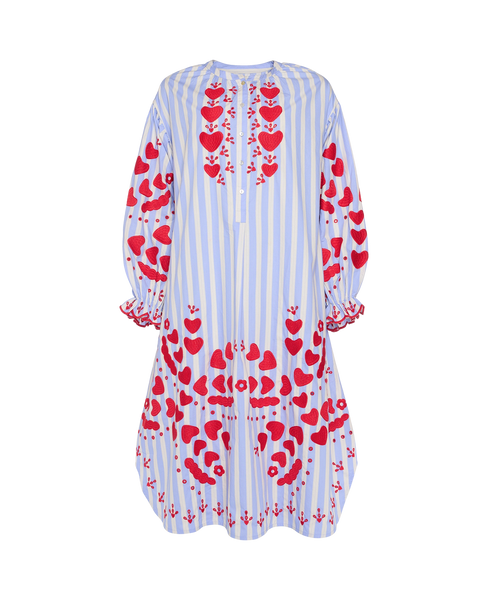 SISSEL EDELBO~ Elizabeth vintage stripe dress