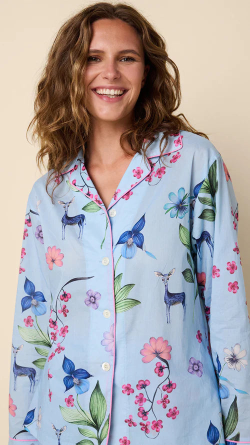 THE CAT’S PAJAMAS~ Deerly voile 2 pc pj set