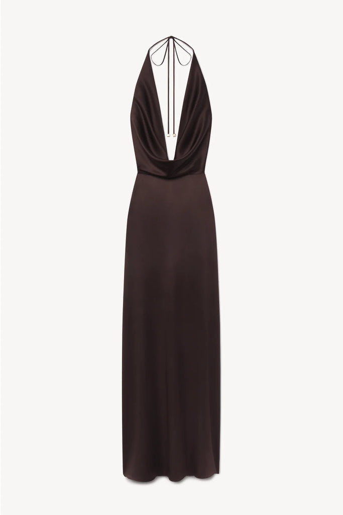 ETERNE~ Carla silk maxi dress