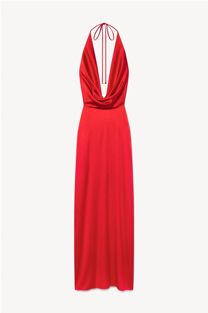 ETERNE~ Carla silk maxi dress