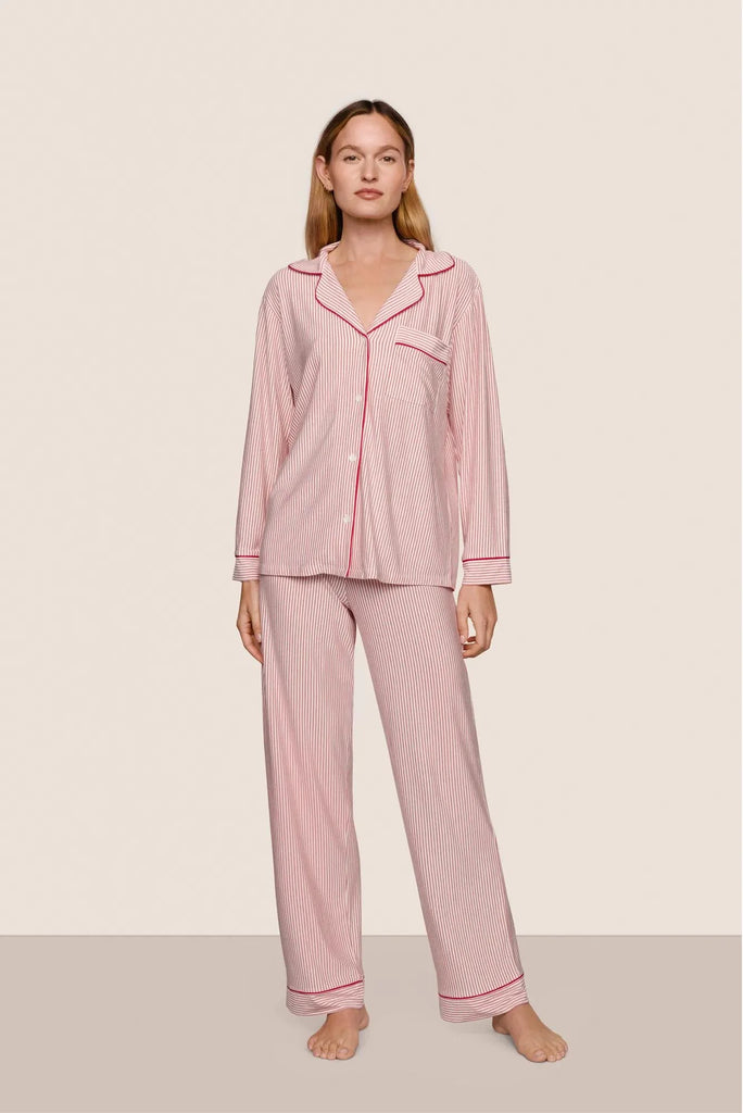 EBERJEY~ Gisele Printed Long PJ Set