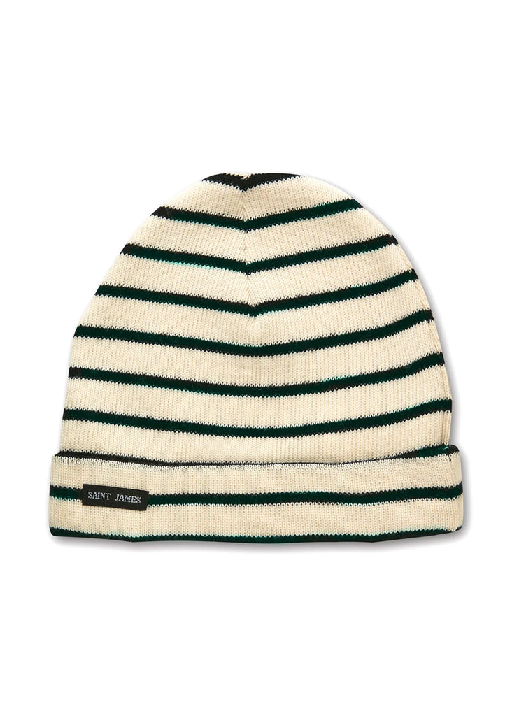 SAINT JAMES~ Striped wool beanie