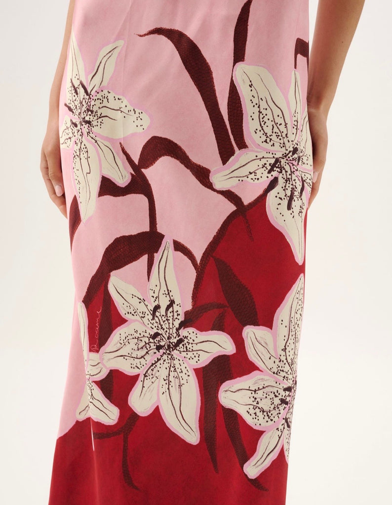 ROAME~Tallulah maxi halter dress
