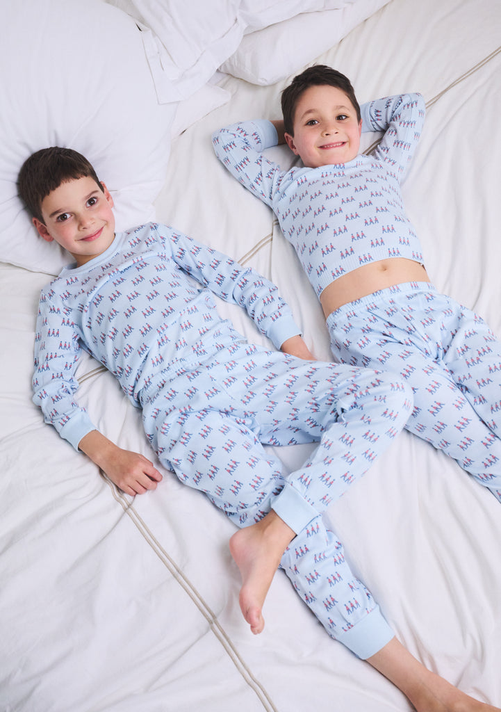 Boys & Baby Henry Classic Long Sleeve Tee & Jack Cuffed Pant Set - London Soldier Print