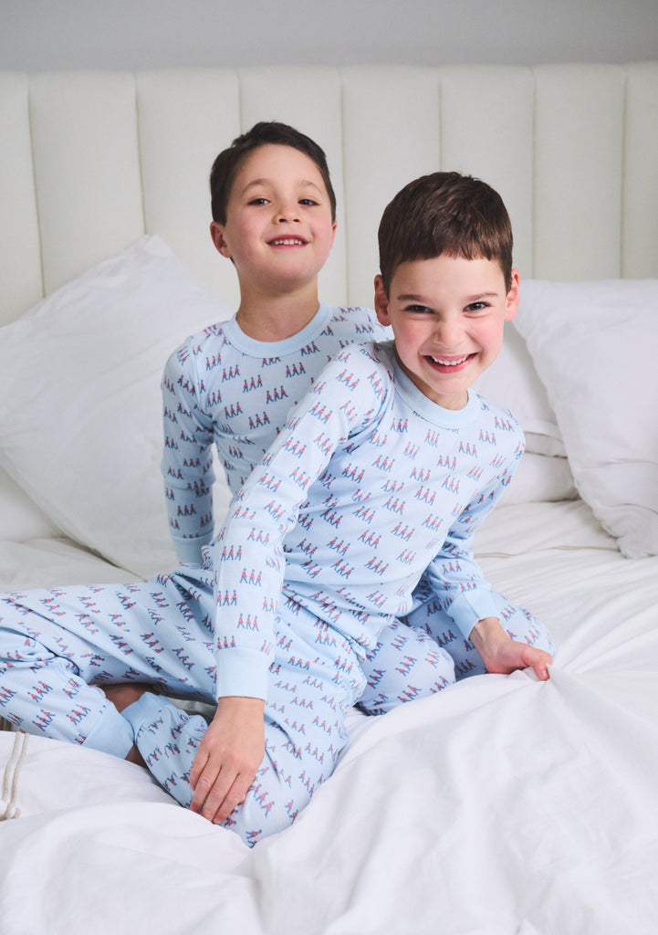 Polkadot BOYS & BABY CREW Long Sleeve - London Soldier Print