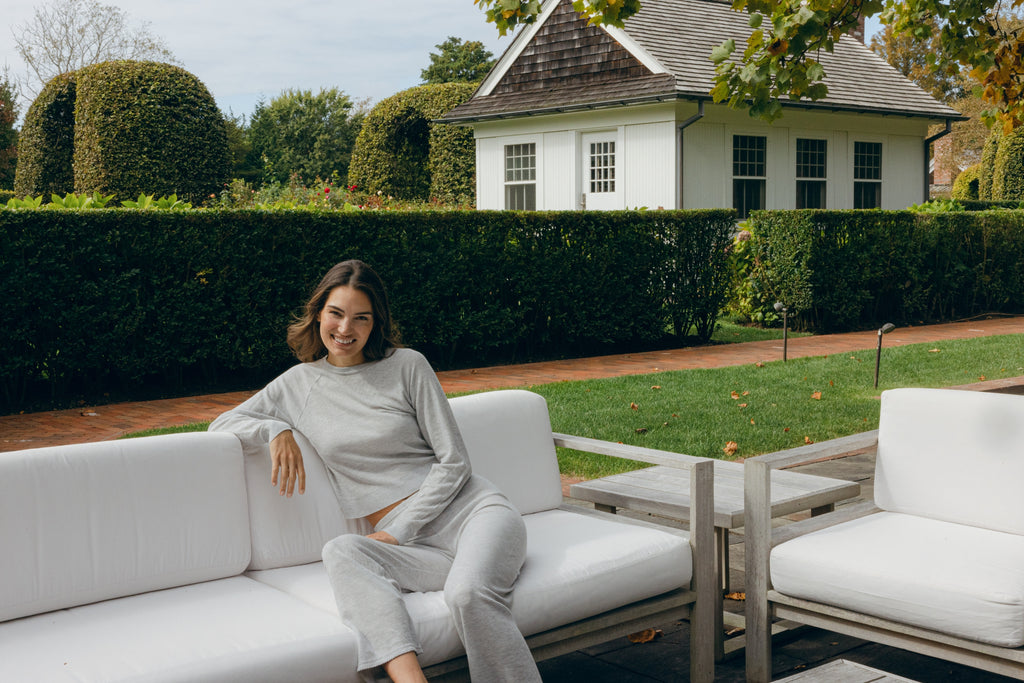 Waffle Heather Grey - Lookbook