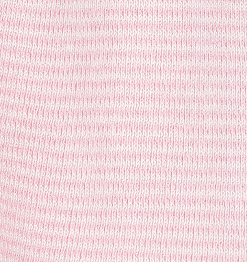 Polkadot GIRLS BABY BLANKET Pink Hampton Stripe