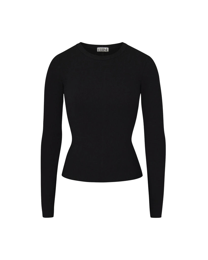 ETERNE~Long sleeve fitted top CB002