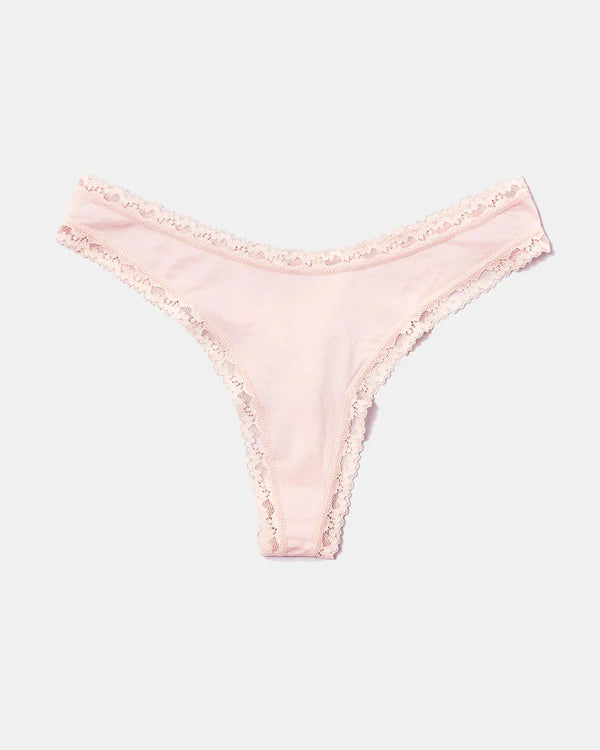 STRIPE & STARE~ solid color thongs