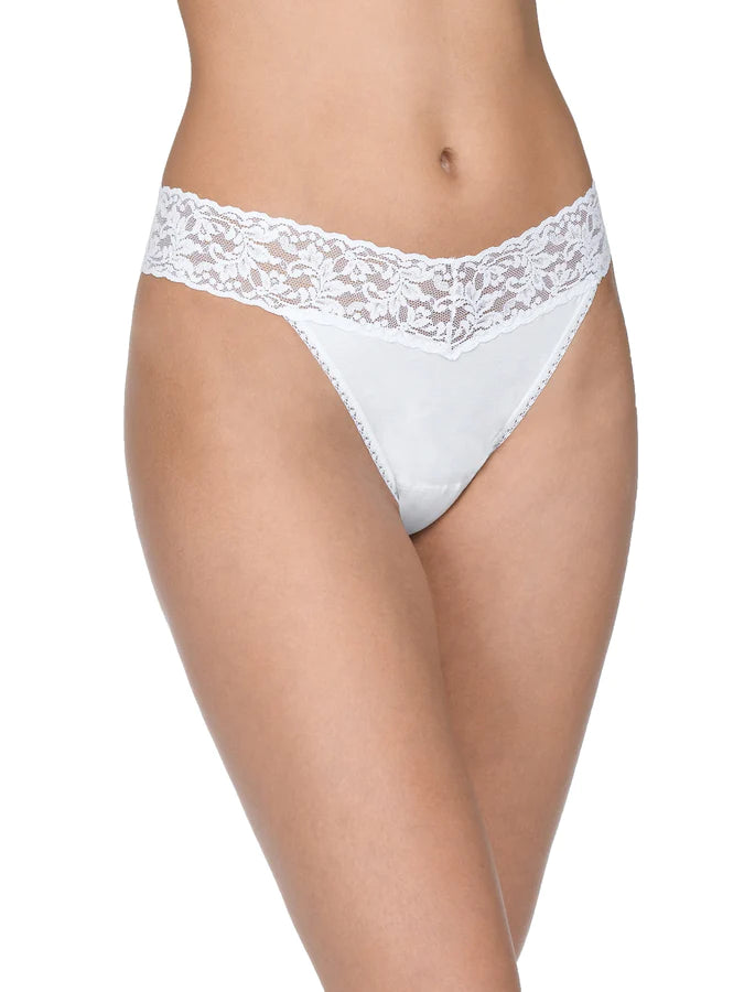 HANKY PANKY ~ Supima cotton original thong 891801