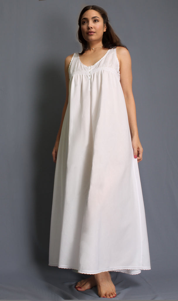 THEA~ Alcadia cotton nightgown | RELAX HAMPTON THEA~ Alcadia cotton nightgown | RELAX HAMPTON