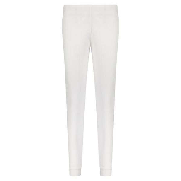 Polkadot Original Fit JOGGER Mid Rise Pearl White Solid Knit