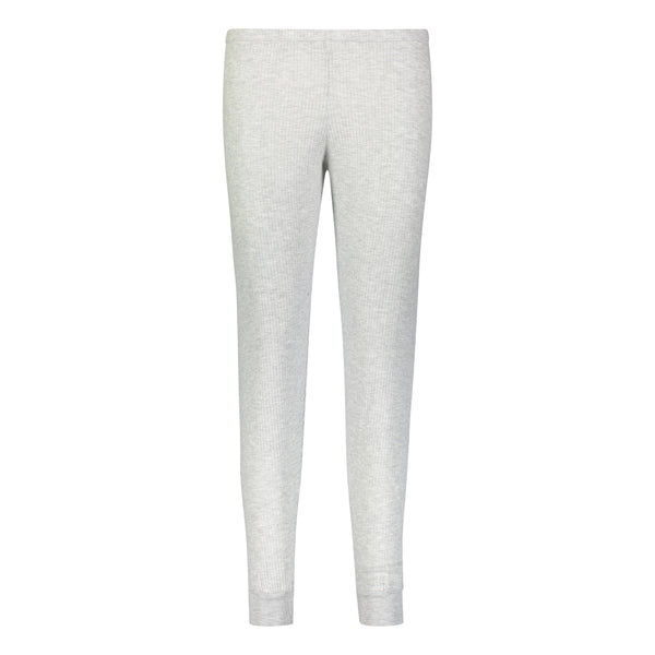 Polkadot SOLID KNIT Orig Fit JOGGER MID RISE HEATHER GREY