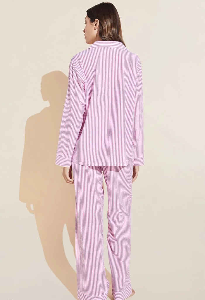 EBERJEY~Organic sand washed cotton woven pajama set