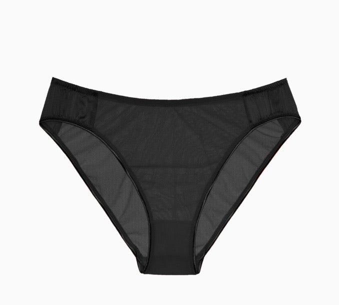 ARAKS~Tasia mesh Bralette ( Buff and Black)