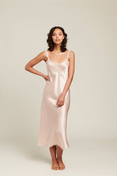 GINIA~ Sonata silk nightgown
