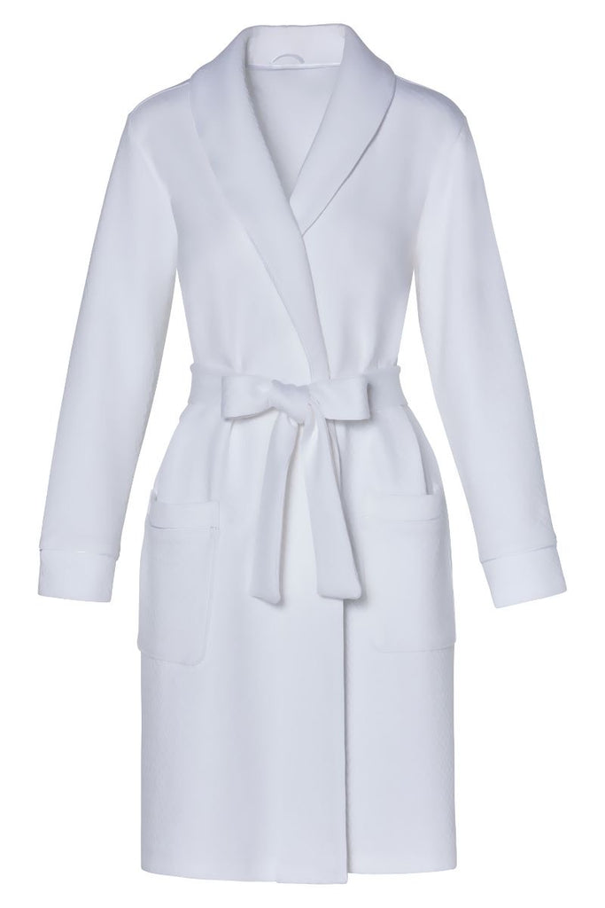 CARMEN VON GLASER/MARELLE~Carolina piquet short robe