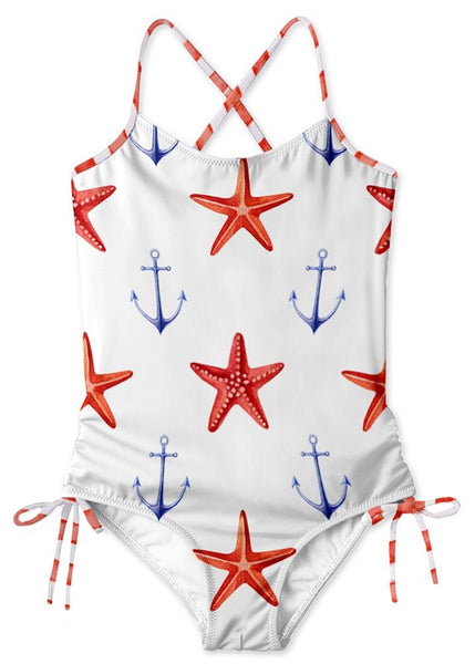 STELLA COVE -Starfish and Anchor -1 pc swimsuit