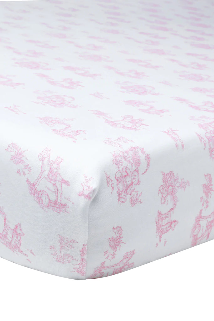 NELLAPIMA~ Heart print crib sheet