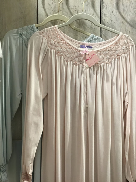 P. JAMAS ~ Alejandra Long sleeve nightgown
