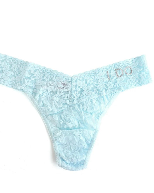 HANKY PANKY ~ “I Do” Bridal thong Original rise